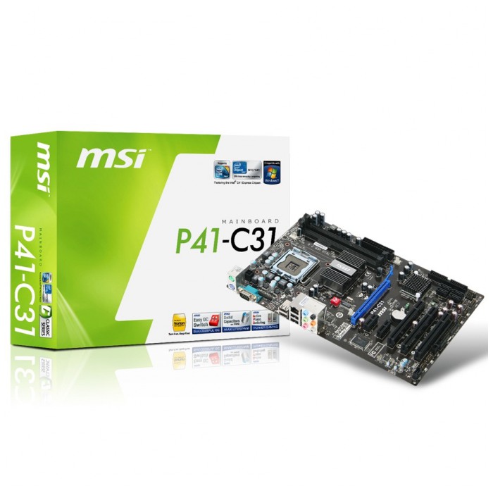 картинка Материнская плата MSI P41-C31 (P41-C31) от магазина КомпьютерЦентр