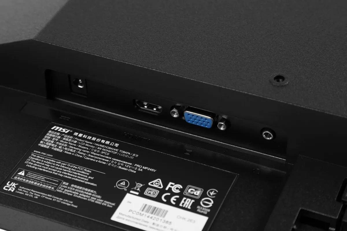 картинка Монитор 23.8'' MSI MP245V VA (9S6-3PC0CM-014) от магазина КомпьютерЦентр