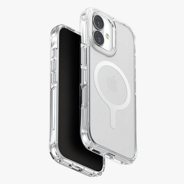 картинка Чехол Uniq HYBRID LIFEPRO XTREME MAGCLICK CHARGING (MagSafe) для iPhone 17 6.3'' FROST CLEAR/ WHITE от магазина КомпьютерЦентр