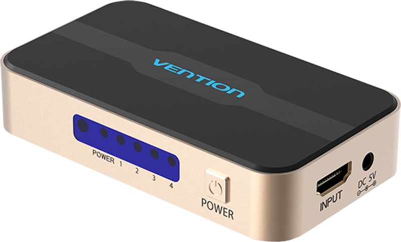 картинка Разветвитель - сплиттер Vention HDMI 19F/ 4x19F на 4 монитора ACCG0 от магазина КомпьютерЦентр