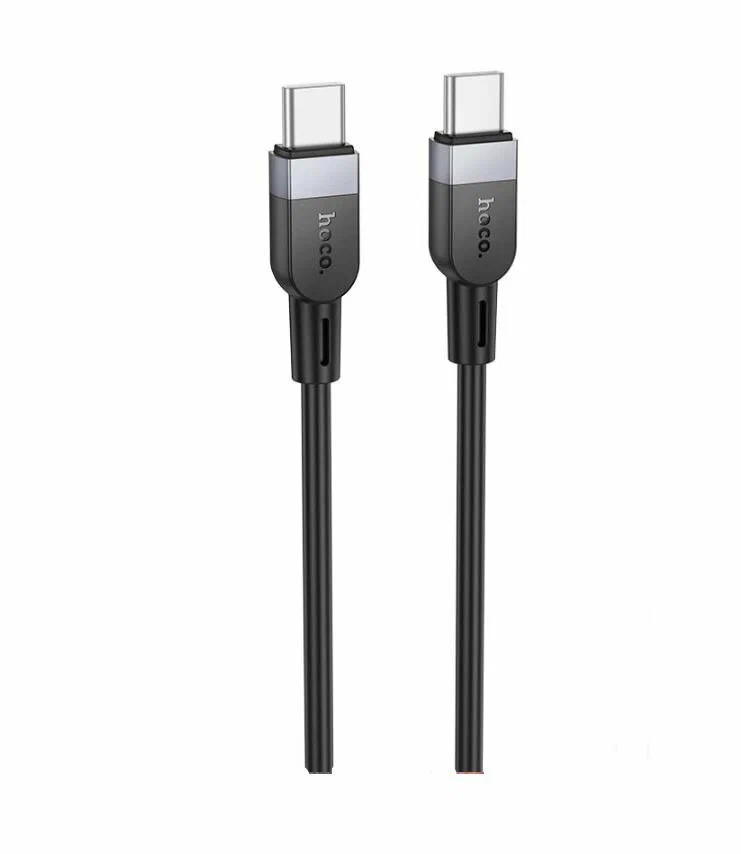картинка Кабель HOCO X109 Energy silicone charging data cable Type-C (L=2M) black от магазина КомпьютерЦентр