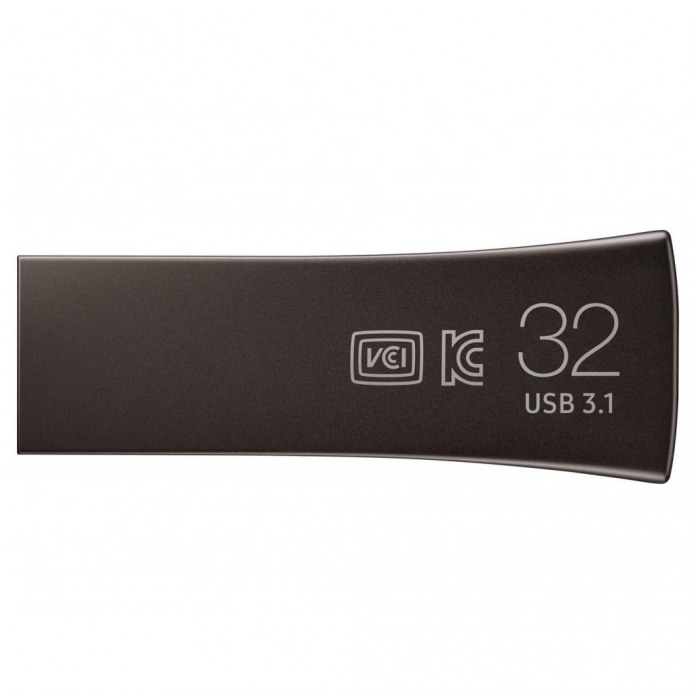 картинка Флешка USB Samsung 32Gb Bar Plus Black USB3.1 (MUF-32BE4/APC) от магазина КомпьютерЦентр