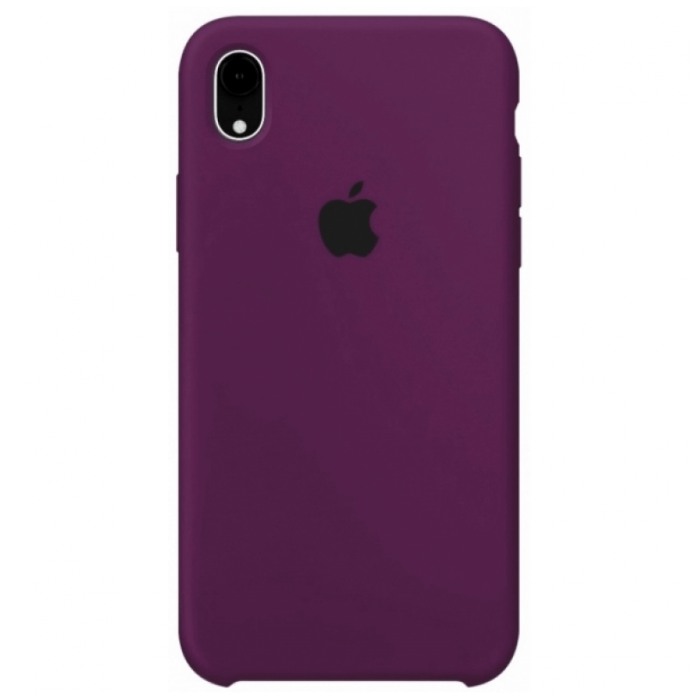 картинка Чехол Apple Silicone Case for iPhone Xr Marsala от магазина КомпьютерЦентр