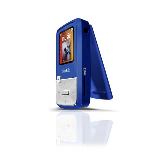 картинка Плеер MP3 SanDisk 4Gb Sansa Clip Zip Blue (SDMX22-004G-E46B) от магазина КомпьютерЦентр