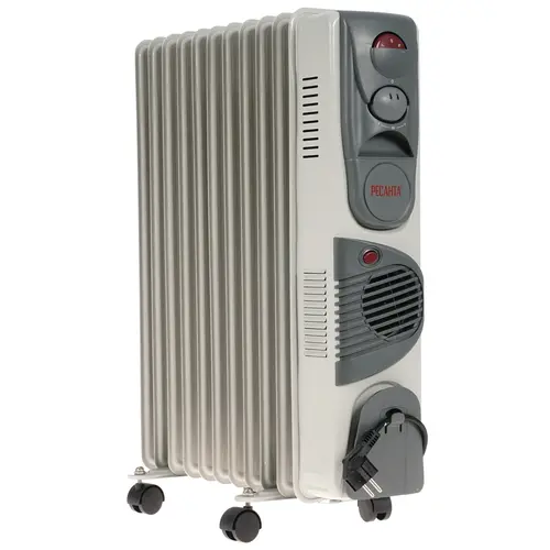 картинка Радиатор масляный Ресанта OM-12HB White 64/ 3/ 12 от магазина КомпьютерЦентр