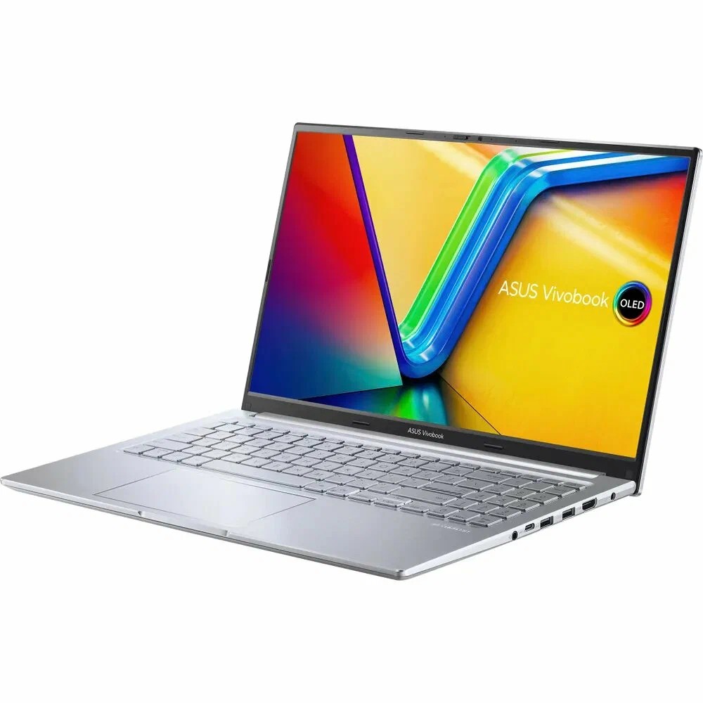 картинка Ноутбук ASUS VivoBook X1505VA-L1803 15.6'' OLED (1920x1080)/  Core i5-13420H (8/ 12) /  16Gb/  512Gb SSD/  Intel UHD/  Wi-Fi6/  BT5.3/  Cam/  50Wh/  1.7kg/  silver от магазина КомпьютерЦентр