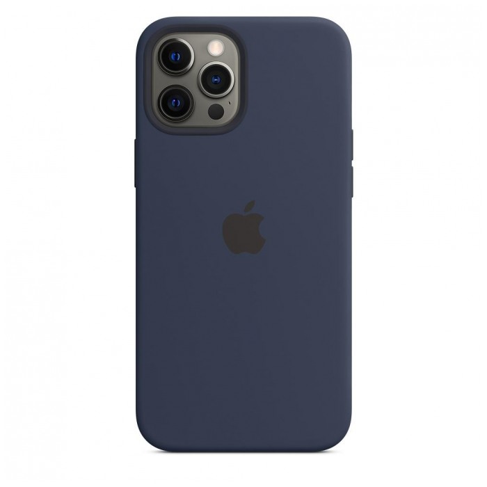 картинка Чехол Silicone Case MagSafe for iPhone 12 Pro Max Deep Navy (Копия) от магазина КомпьютерЦентр