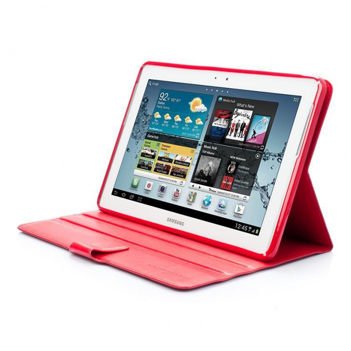 картинка Чехол Capdase Folder Case Flip Jacket for Galaxy Tab2 10.1 Red (FCSGP5100-PU09) от магазина КомпьютерЦентр