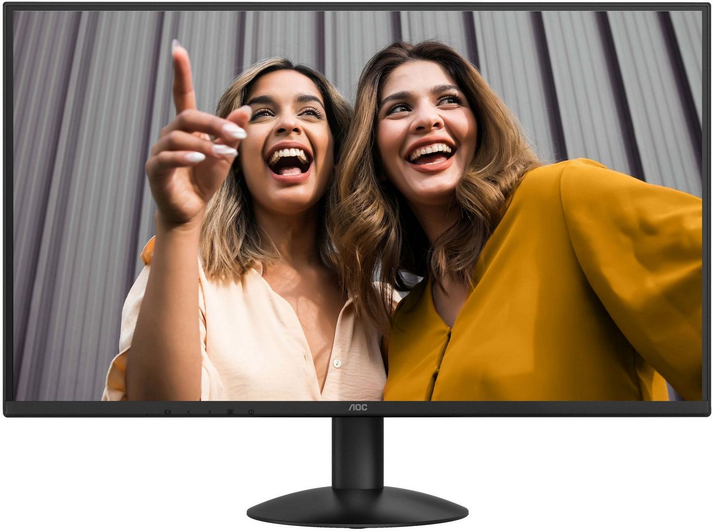картинка Монитор 27'' AOC 27B30H3/ 60 120 Hz, 1920x1080, (16:9), IPS, 4 ms GtG, 300 cdm, 1500:1, Tilt, VGA, HDMI от магазина КомпьютерЦентр