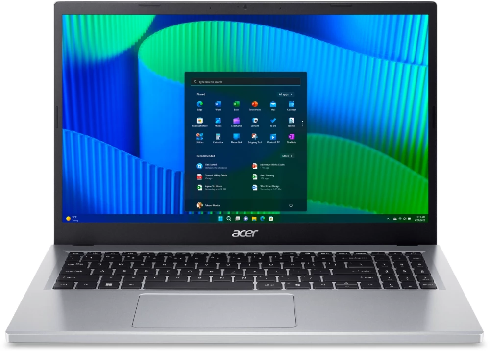 картинка Ноутбук Acer Extensa 15 EX215-34-P16A 15,6'' FHD/  N200(1Ghz)/  16384Mb/  256PCISSDGb/  NoOS (NX.EHTCD.009) от магазина КомпьютерЦентр