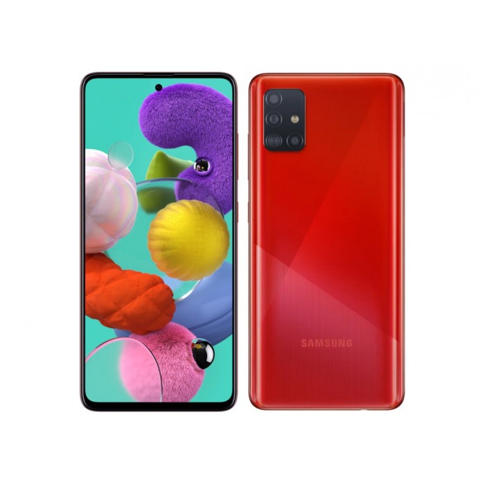 картинка Смартфон Samsung Galaxy A51 SM-A515F 6Gb 128Gb Red (SM-A515FZRCSER) от магазина КомпьютерЦентр