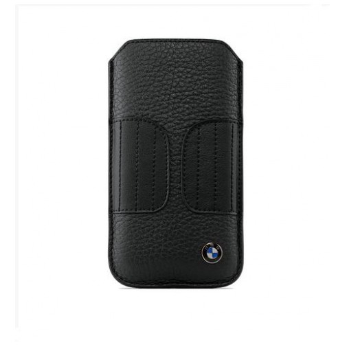 картинка Чехол CG Mobile BMW Leather Sleeve Case Kidney Shape Black for iPhone 5 (BMPOP5LK) от магазина КомпьютерЦентр