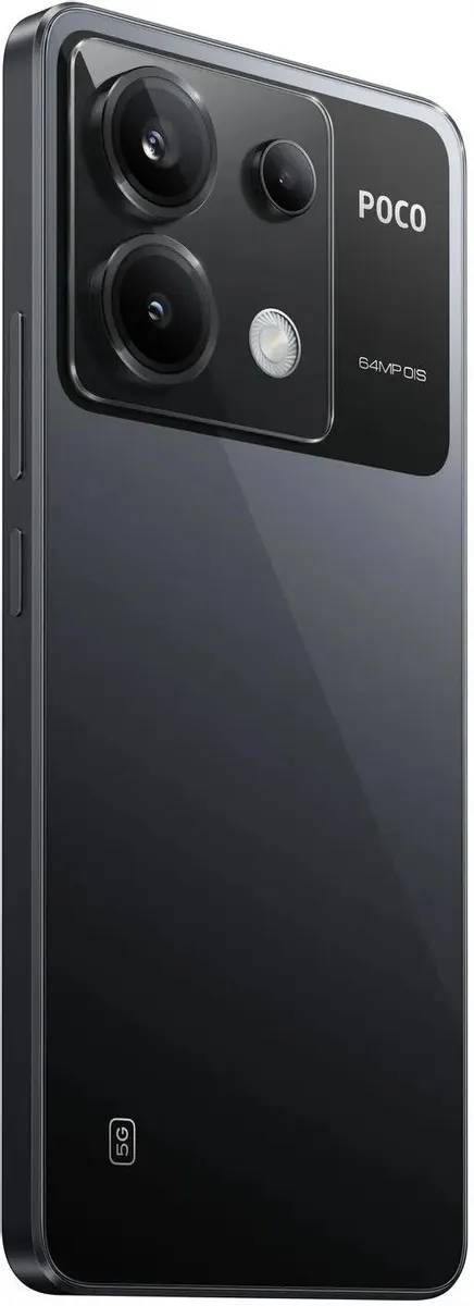 картинка Смартфон Xiaomi Poco X6 5G Black 6.67'' / 8Gb / 256Gb от магазина КомпьютерЦентр