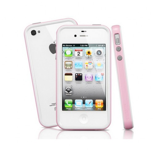 картинка Чехол SGP Case Neo Hybrid 2S Pastel Series Sherbet Pink for iPhone 4/4S (SGP08366) от магазина КомпьютерЦентр