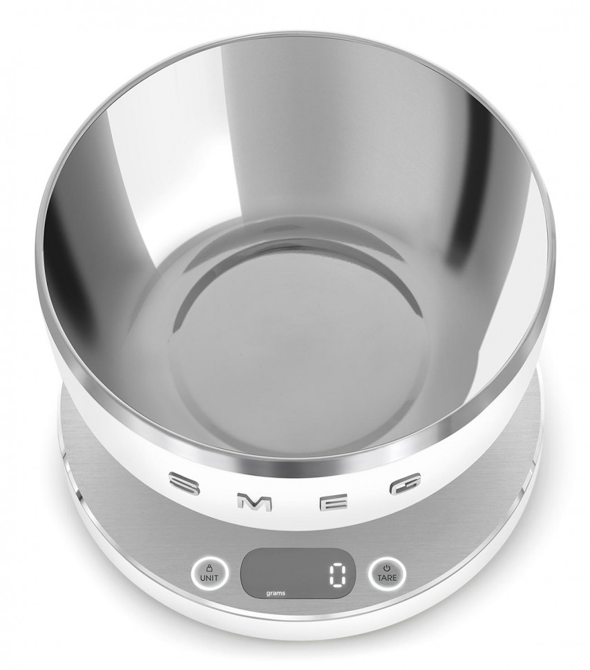 картинка Кухонные весы SMEG KSC01WHMWW от магазина КомпьютерЦентр