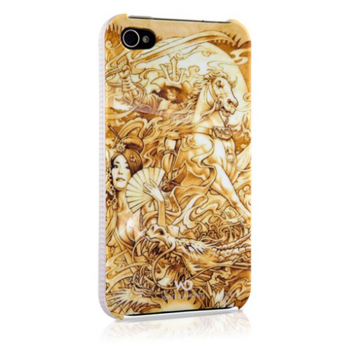 картинка Чехол White Diamonds Last Samurai Gold for iPhone 4/ 4S (1110SAM3) от магазина КомпьютерЦентр