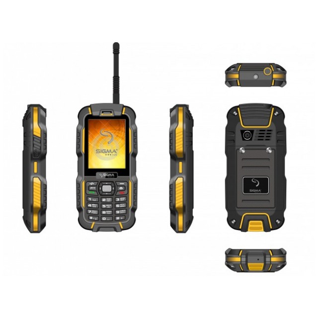 картинка Телефон Sigma Travel X-treme DZ67 (DZ67) от магазина КомпьютерЦентр