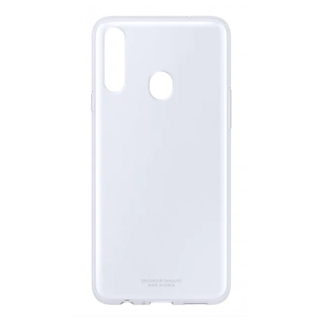 картинка Чехол Samsung для Samsung Galaxy A20s Clear Cover прозрачный (EF-QA207TTEGRU) от магазина КомпьютерЦентр