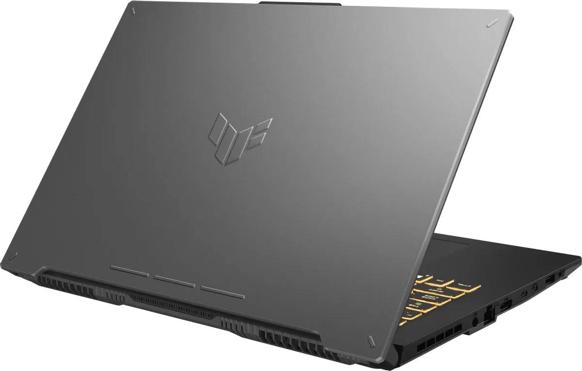 картинка Ноутбук ASUS TUF Gaming FX707VV-HX122 17.3'' FHD/ IPS/  Core i7 13620H/  16Gb/  1Tb SSD/  NVIDIA GF RTX 4060/  DOS/  Mecha Gray от магазина КомпьютерЦентр