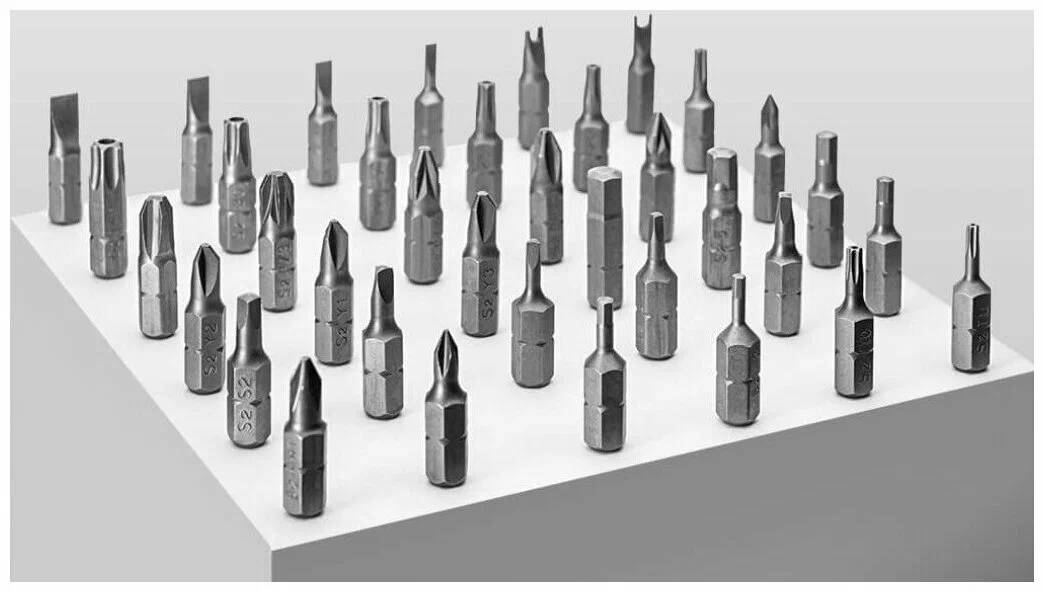 картинка Электрическая отвертка Xiaomi Wowstick SD 36 in 1 Screwdriver Set Silver от магазина КомпьютерЦентр