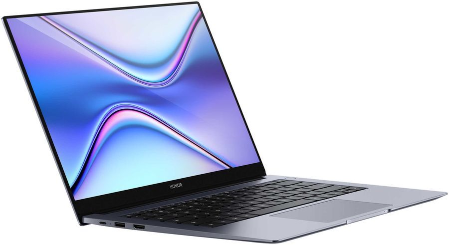 картинка Ноутбук Honor MagicBook X14 Gray (5301AAPL) от магазина КомпьютерЦентр