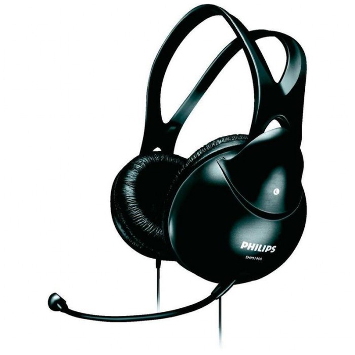 картинка Гарнитура Philips SHM1900/ 00 Black (SHM1900/00) от магазина КомпьютерЦентр