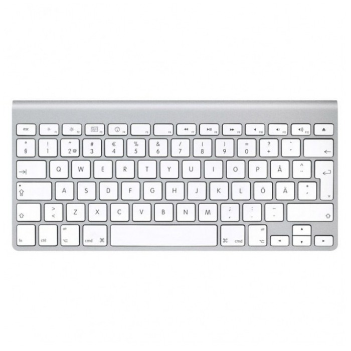 картинка Клавиатура Apple A1314 Wireless Keyboard aluminium oem от магазина КомпьютерЦентр