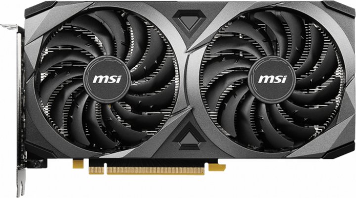 картинка Видеокарта 8Gb GDDR6 GeForce RTX 3050 MSI Ventus 2X OC (RTX 3050 VENTUS 2X 8G OC) от магазина КомпьютерЦентр