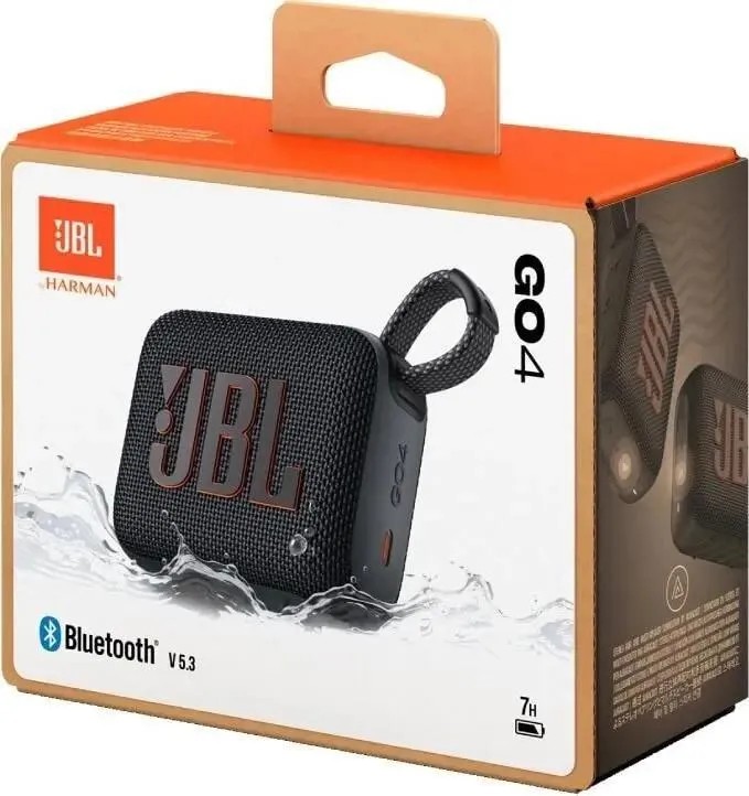 картинка Акустика JBL GO 4 Black (JBLGO4BLK) от магазина КомпьютерЦентр