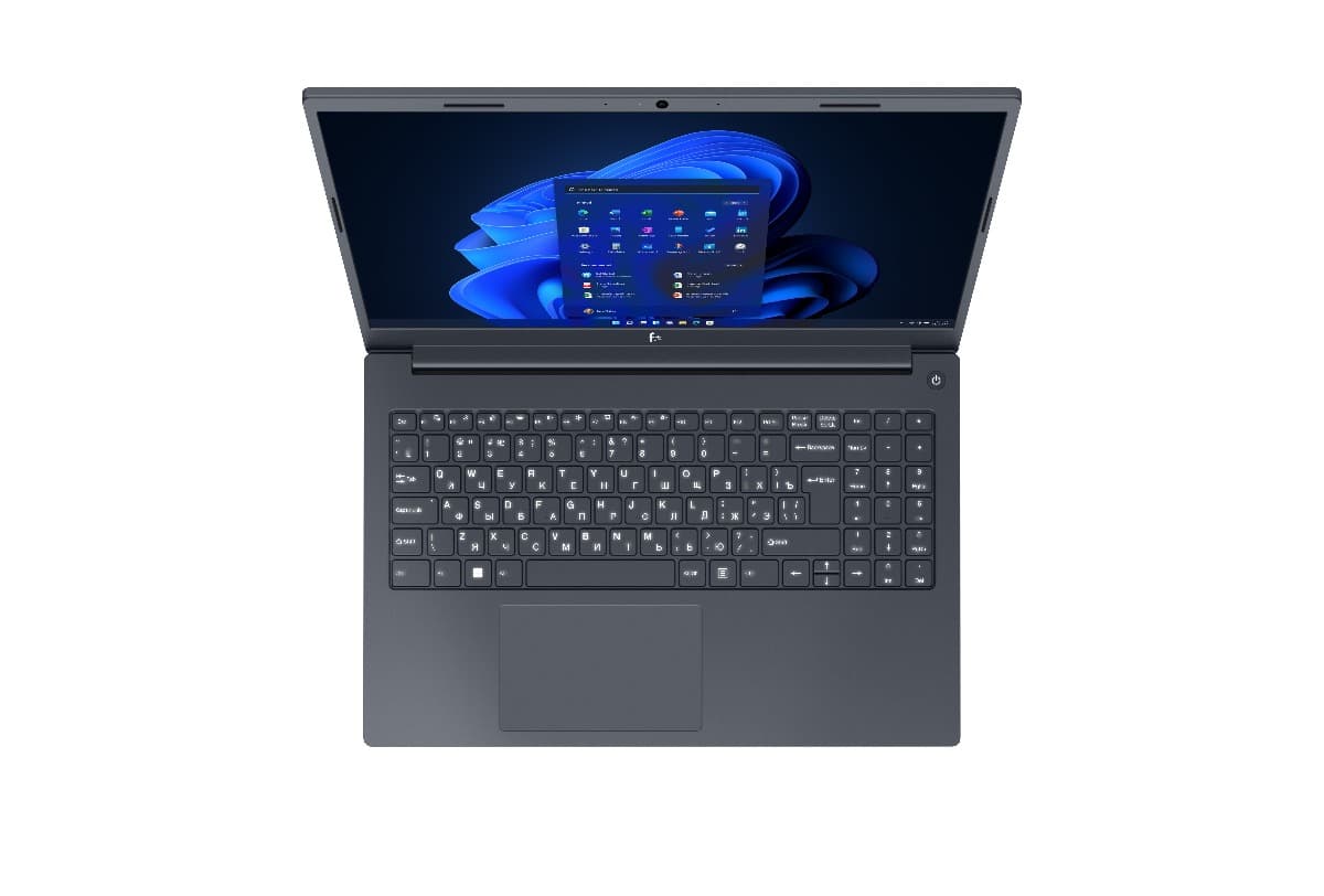 картинка Ноутбук F Plus FLAPTOP-I-Series 15.6'' Black (FLTP-5i5-16512-W) от магазина КомпьютерЦентр