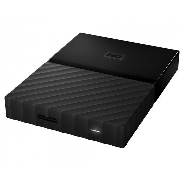 картинка Жесткий диск внешний Western Digital 1Tb 2,5″  My Passport USB3.0 Black (WDBBEX0010BBK-EEUE) от магазина КомпьютерЦентр