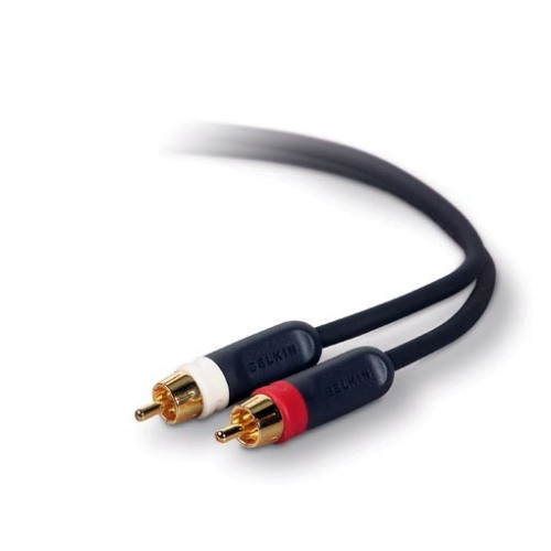картинка Кабель Belkin RCAx2 (M/M) Pure/AV 1m Grey (AD20300QN1M) от магазина КомпьютерЦентр
