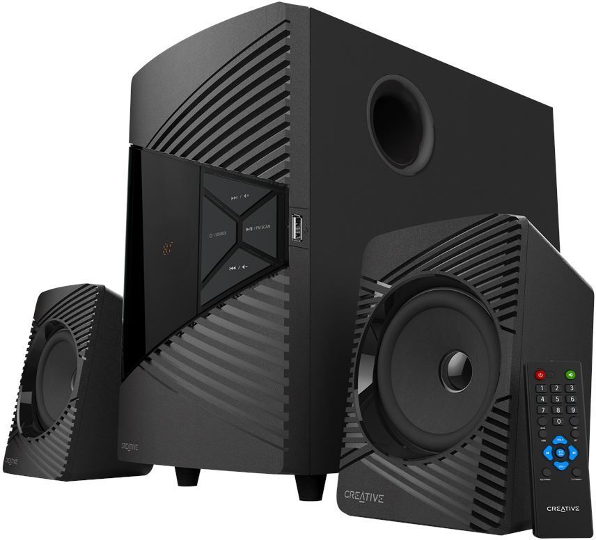 картинка Акустика Creative E2500 2.1 Black 30Вт (51MF0485AA001) от магазина КомпьютерЦентр