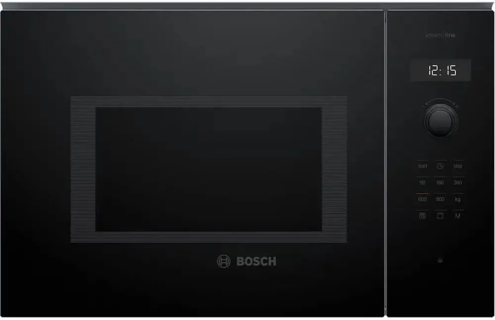 картинка Микроволновая печь встраиваемая Bosch BEL454MB1F 6 Series, черный цвет от магазина КомпьютерЦентр