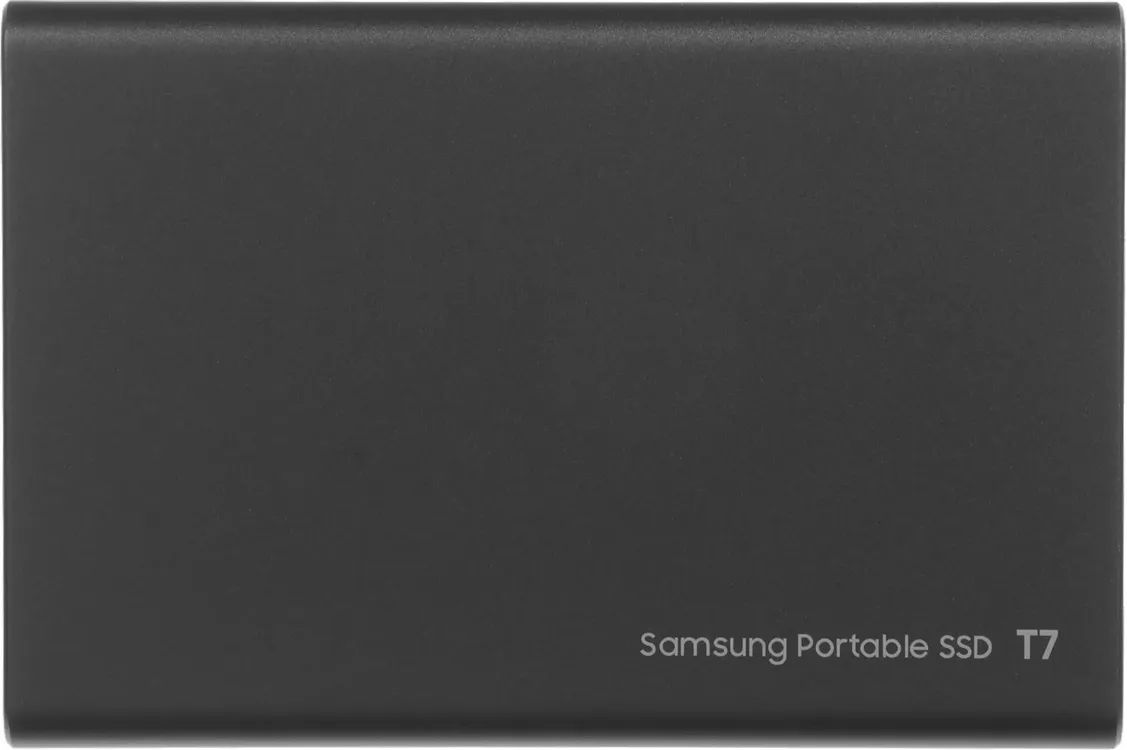 картинка SSD внешний 2Tb Samsung T7 USB 3.2 Gen2 (Type-C) Grey (MU-PC2T0T/ WW) от магазина КомпьютерЦентр