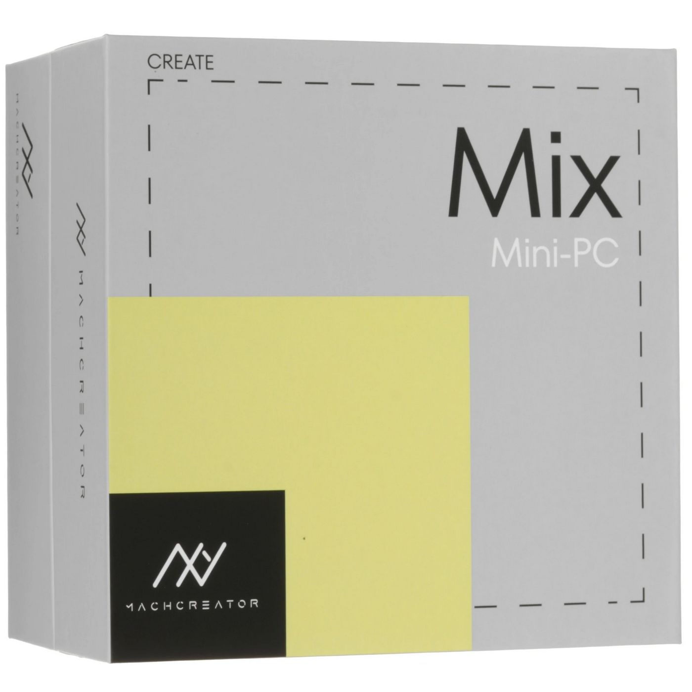 картинка Мини-ПК Machcreator Mix i5 (JJ024L009RU) Intel Core i5-12450H, 16 ГБ DDR4, SSD 512 ГБ, серый, без ОС от магазина КомпьютерЦентр