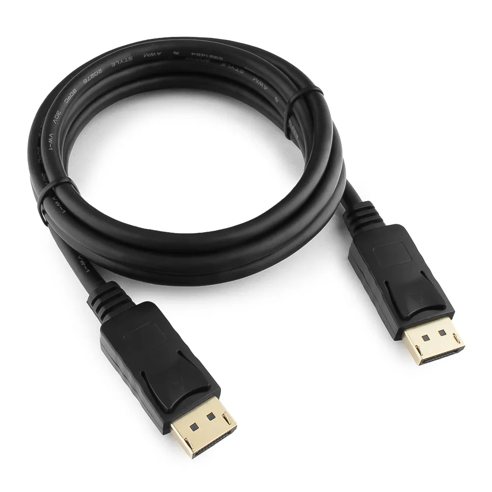 картинка Кабель DisplayPort Cablexpert 2m CC-DP3-2M, v1.3, 20M/ 20M, черный от магазина КомпьютерЦентр