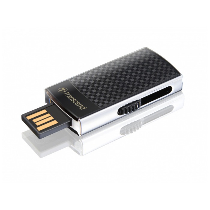 картинка Флешка USB Transcend 8Gb JetFlash 560 Black (TS8GJF560) от магазина КомпьютерЦентр