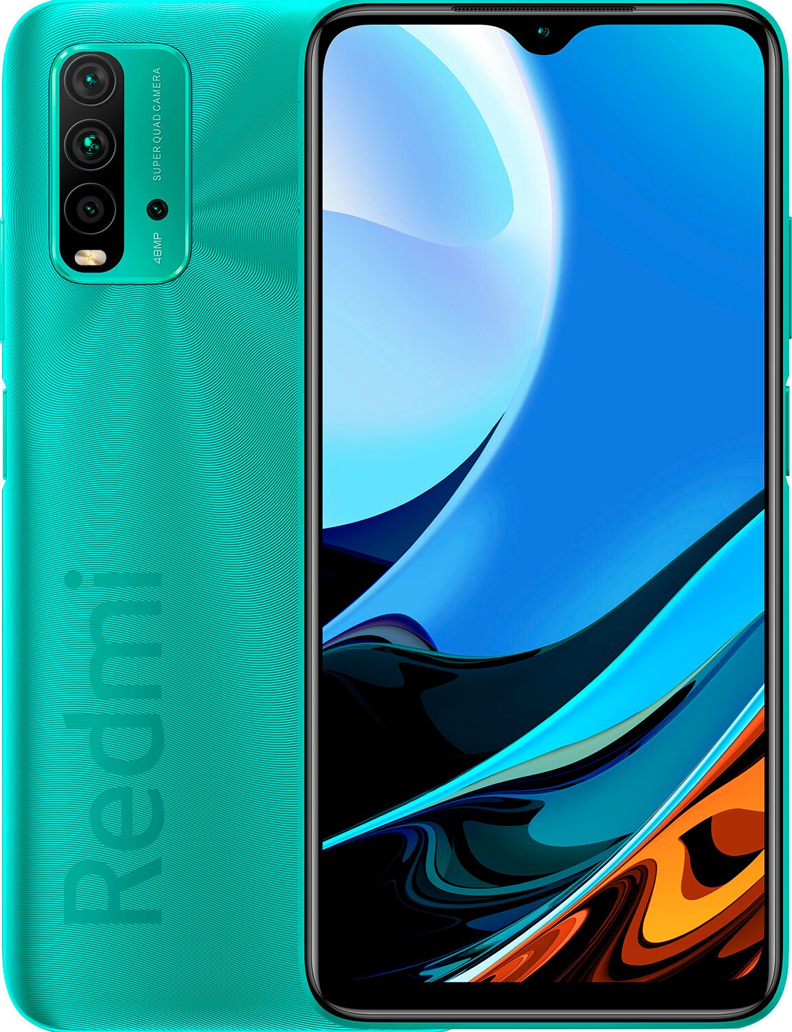 картинка Смартфон Xiaomi Redmi 9T 4Gb 64Gb Green от магазина КомпьютерЦентр