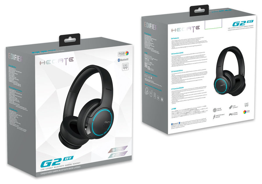 картинка Bluetooth гарнитура Edifier G2BT Black Мониторные от магазина КомпьютерЦентр