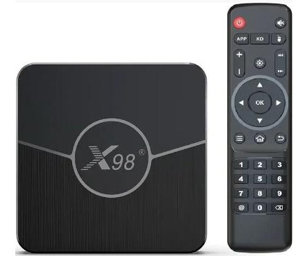 картинка Медиаплеер X98Plus; Amlogic S905W2; 4Gb/ 32Gb; WiFi 2.4 ГГц + 5 ГГц; LAN 100; Android 11 от магазина КомпьютерЦентр