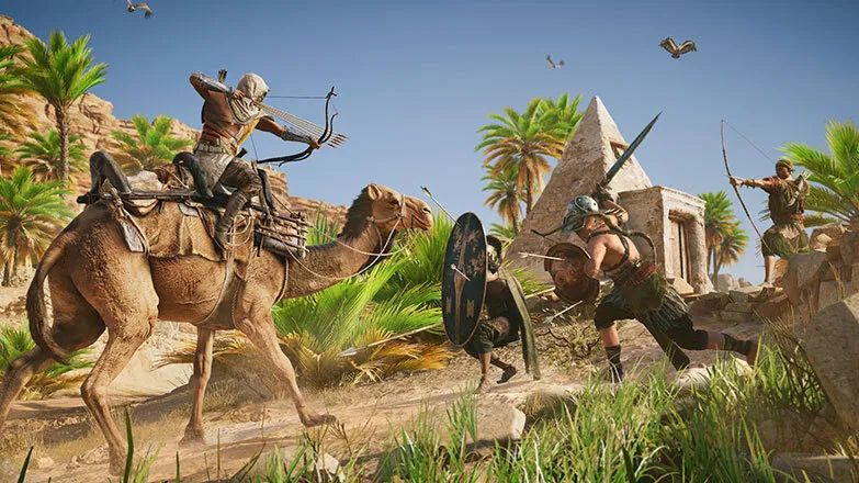 картинка Игра Assassin’s Creed Origins (PS4, русская версия) от магазина КомпьютерЦентр