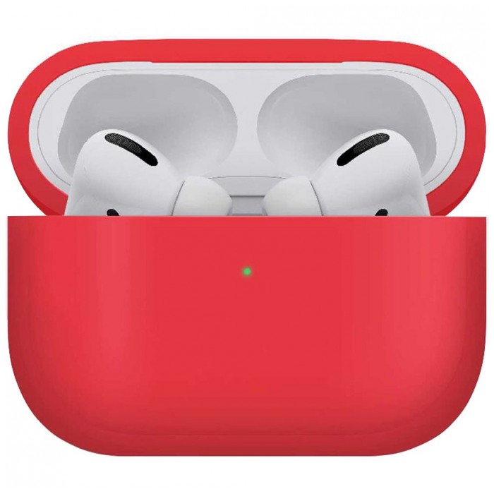 картинка Чехол для AirPods Pro Silicone Case Red от магазина КомпьютерЦентр