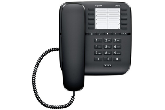 картинка Телефон Gigaset DA510 Black (S30054-S6530-S301) от магазина КомпьютерЦентр