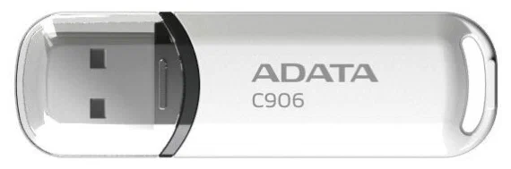 картинка USB накопитель 32Gb A-DATA C906, White (AC906-32G-RWH) от магазина КомпьютерЦентр