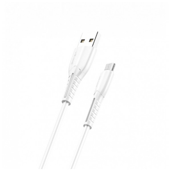 картинка Кабель Usams USB 2.0 a->Micro b 1m U35 White (US-SJ365 White) от магазина КомпьютерЦентр