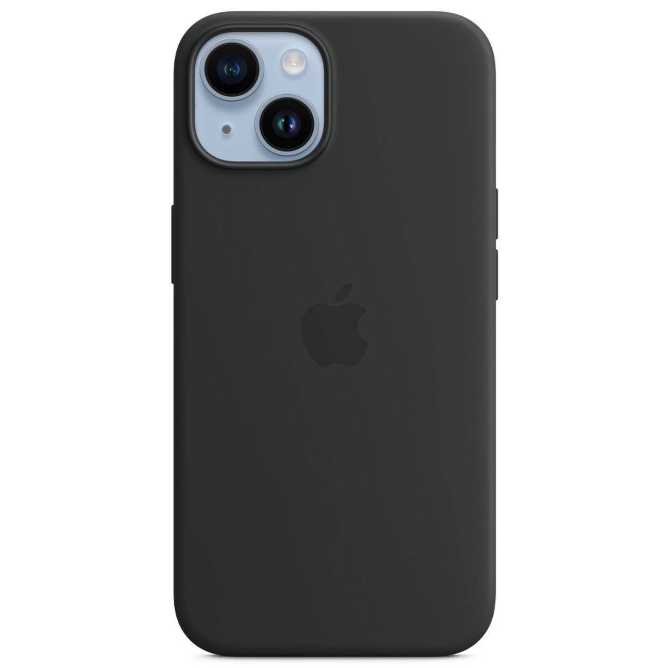 картинка Чехол Silicone Case MagSafe for iPhone 14 Midnight от магазина КомпьютерЦентр
