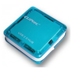 картинка HUB USB Cliptec ZH204 4-port Orang (ZH204-OR) от магазина КомпьютерЦентр