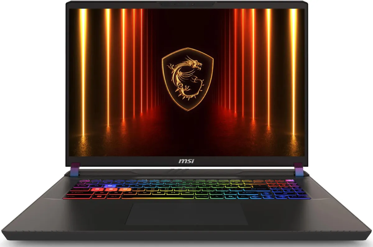 картинка Ноутбук MSI Vector 16 HX AI A2XWHG 16'' IPS (1920x1080) 144Hz /  Core Ultra 7 255HX/  32Gb/  1TB SSD/ RTX 5070 Ti 12Gb/  WiFi AX/  BT 5.4/  90 Втч/  DOS от магазина КомпьютерЦентр