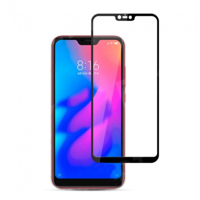 картинка Стекло для Xiaomi Redmi Note 6 Pro Black от магазина КомпьютерЦентр